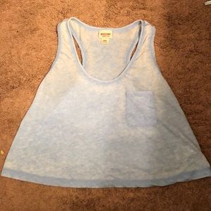 racer back flowy crop top